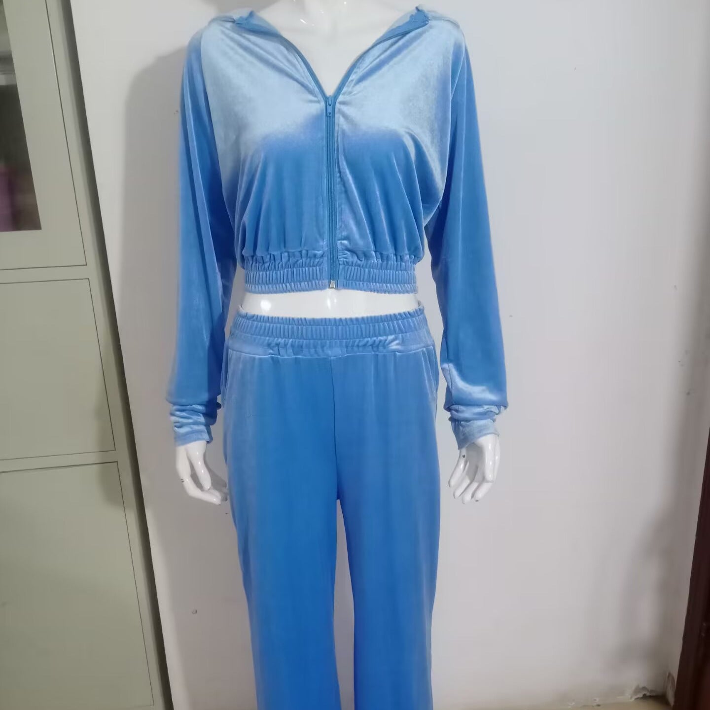 Hooded Casual Sweatshirt Suit Two-piece Set