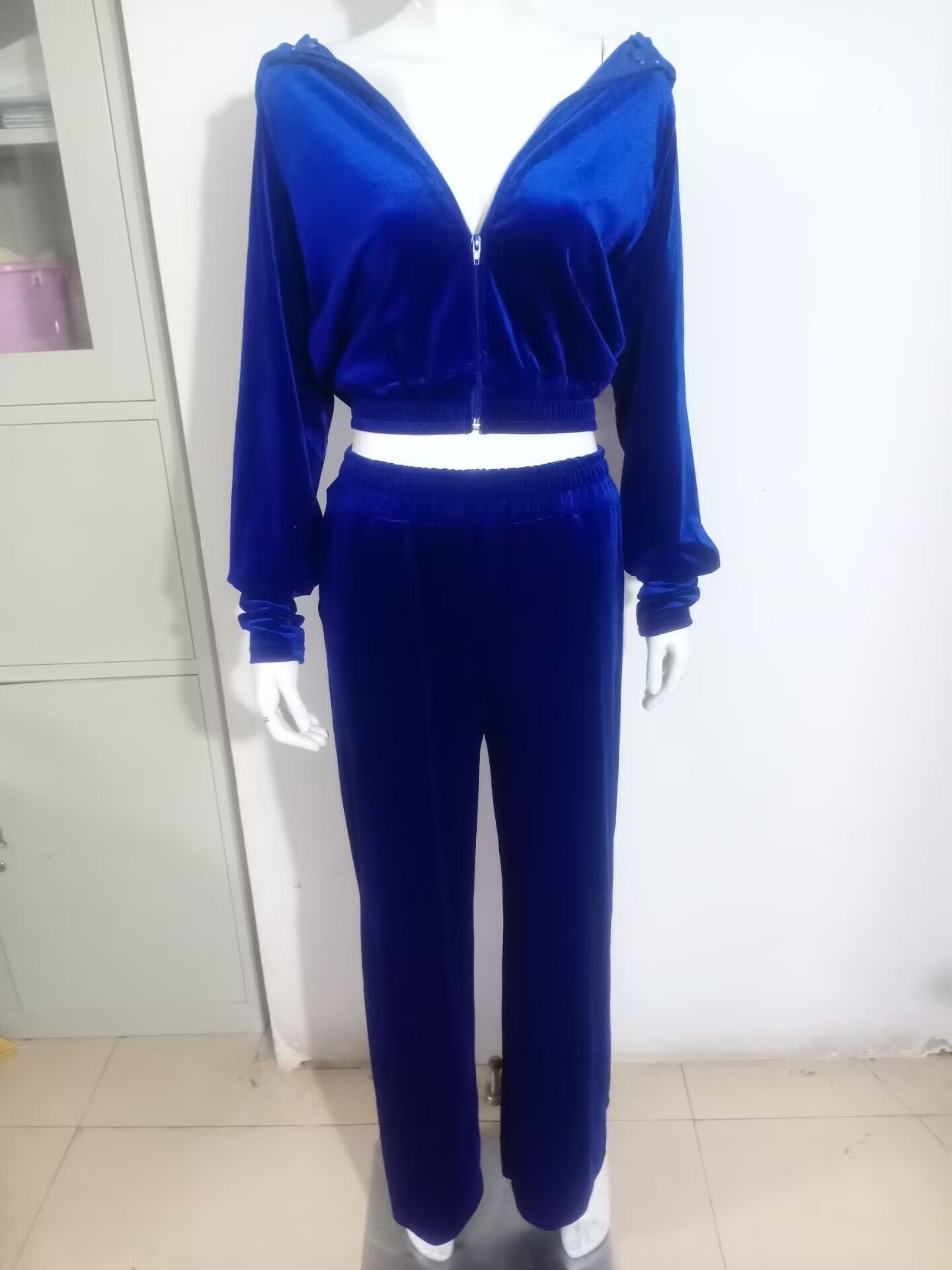 Hooded Casual Sweatshirt Suit Two-piece Set