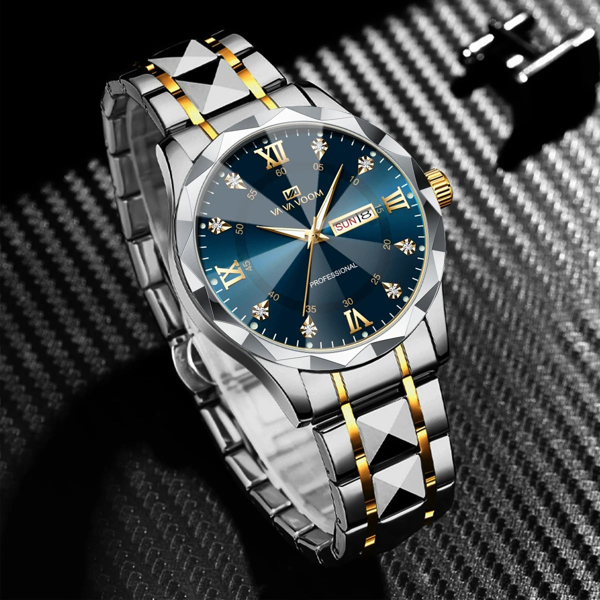 Men Diamond Luxury Watch