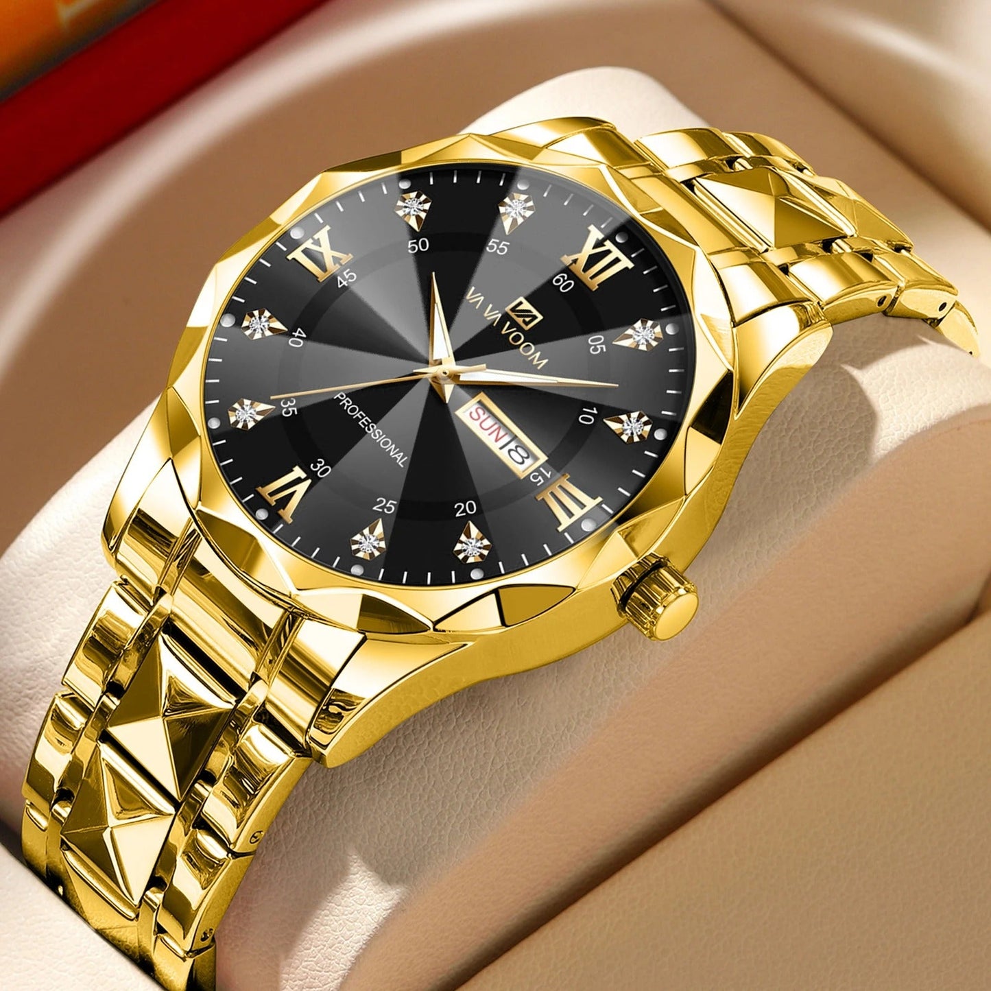 Men Diamond Luxury Watch